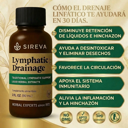 Sireva | Gotas Drenaje Linfático