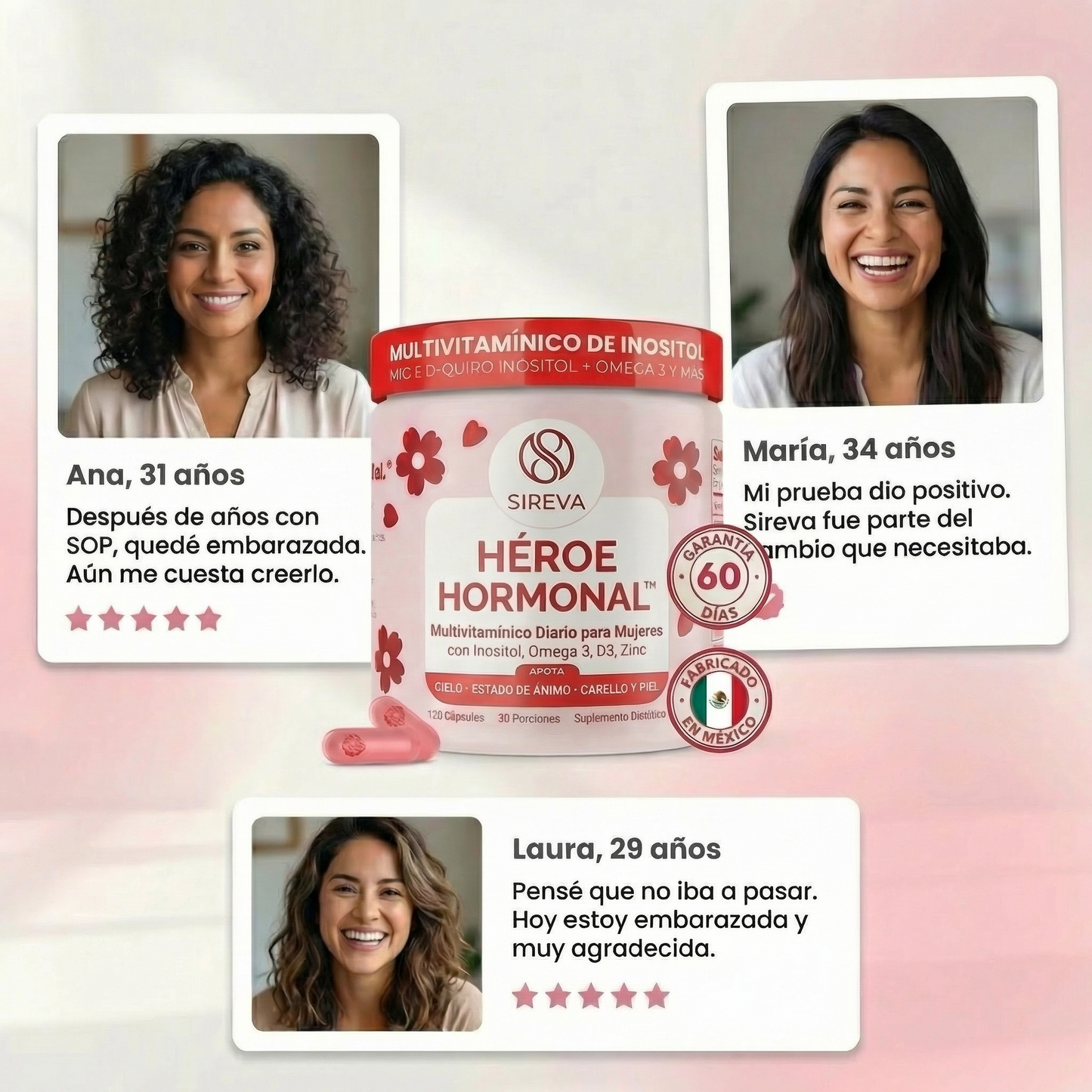 Sireva | Cápsulas de Embarazo