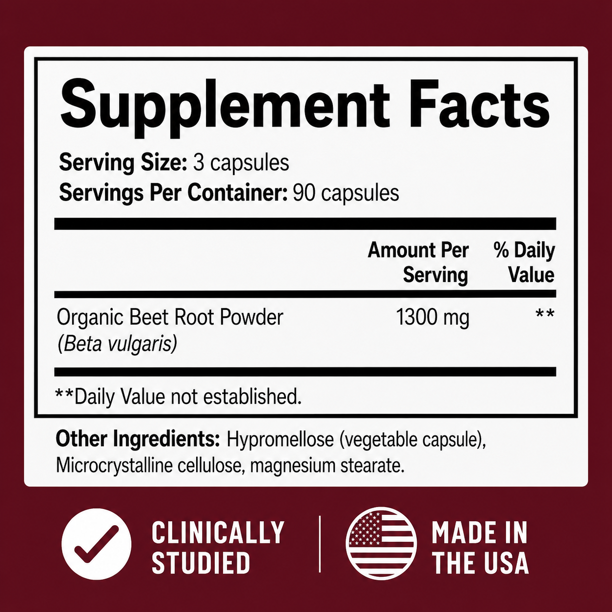 SIREVA™ Beetroot Circulatory Supplement