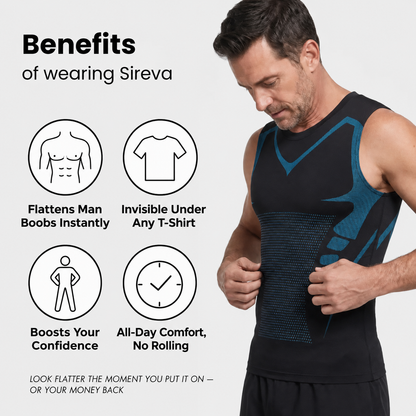 SIREVA | THE INSTANT CHEST-FLATTENING TEE