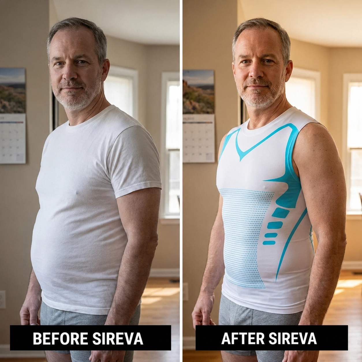 SIREVA | THE INSTANT CHEST-FLATTENING TEE