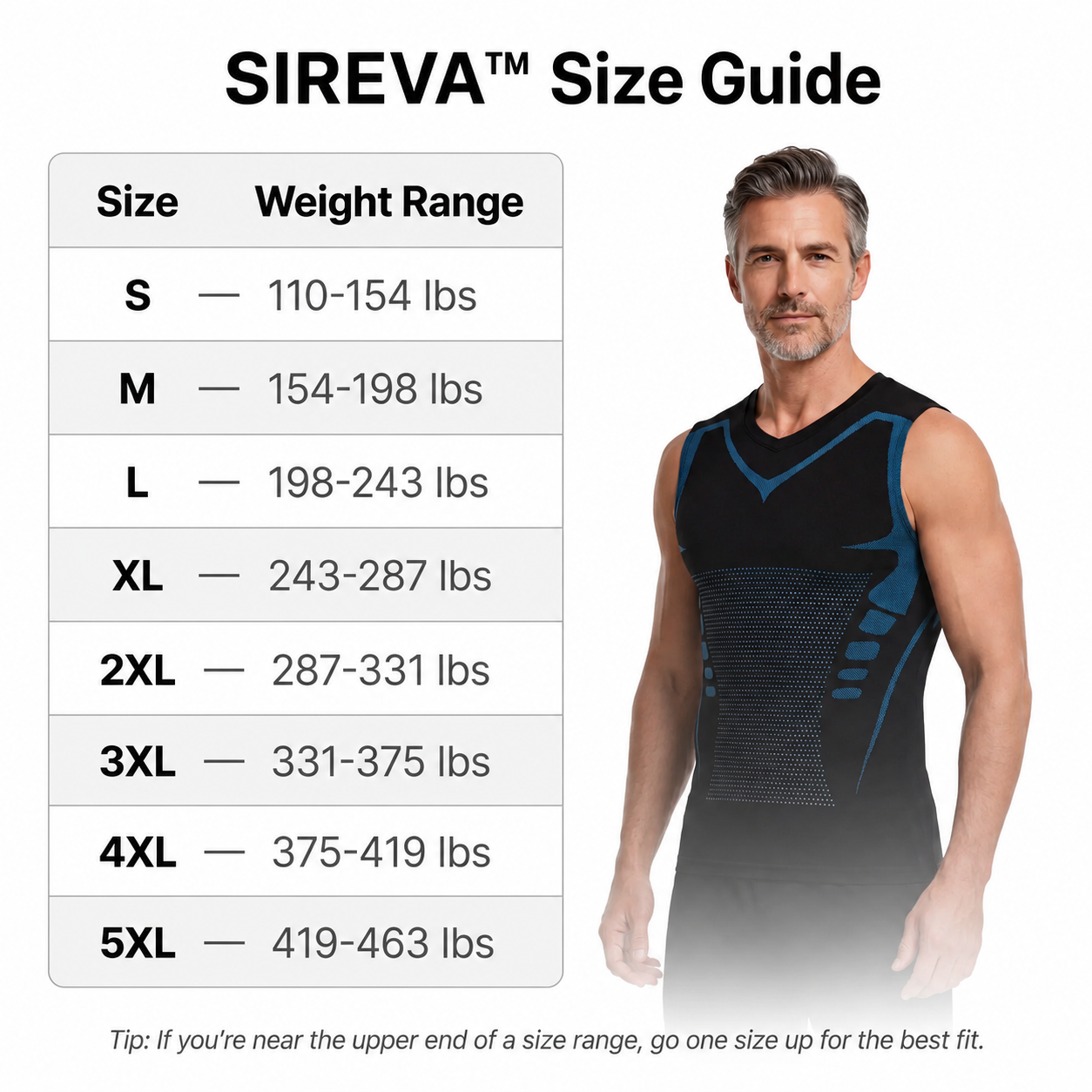 SIREVA | THE INSTANT CHEST-FLATTENING TEE