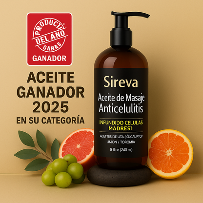 Sireva | Aceite Anti-Celulitis Natural