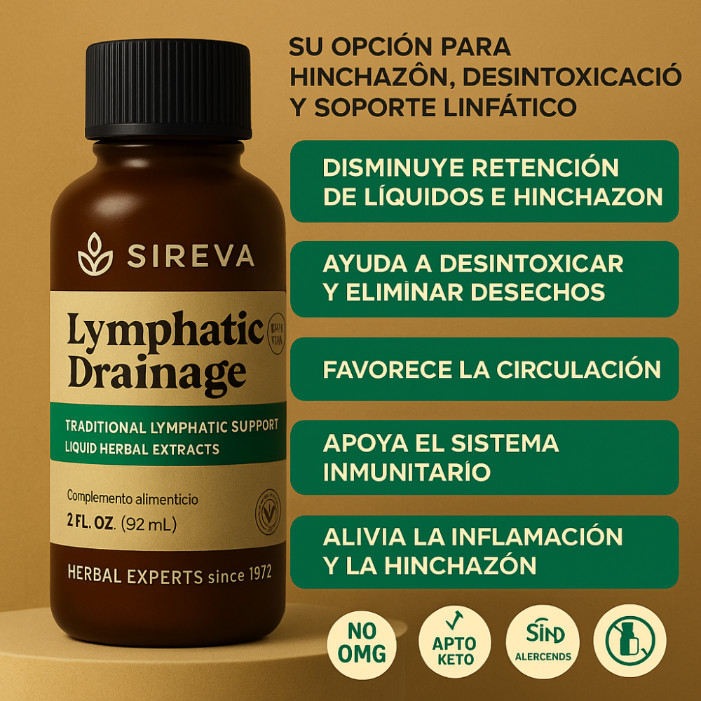 Sireva | Gotas Drenaje Linfático