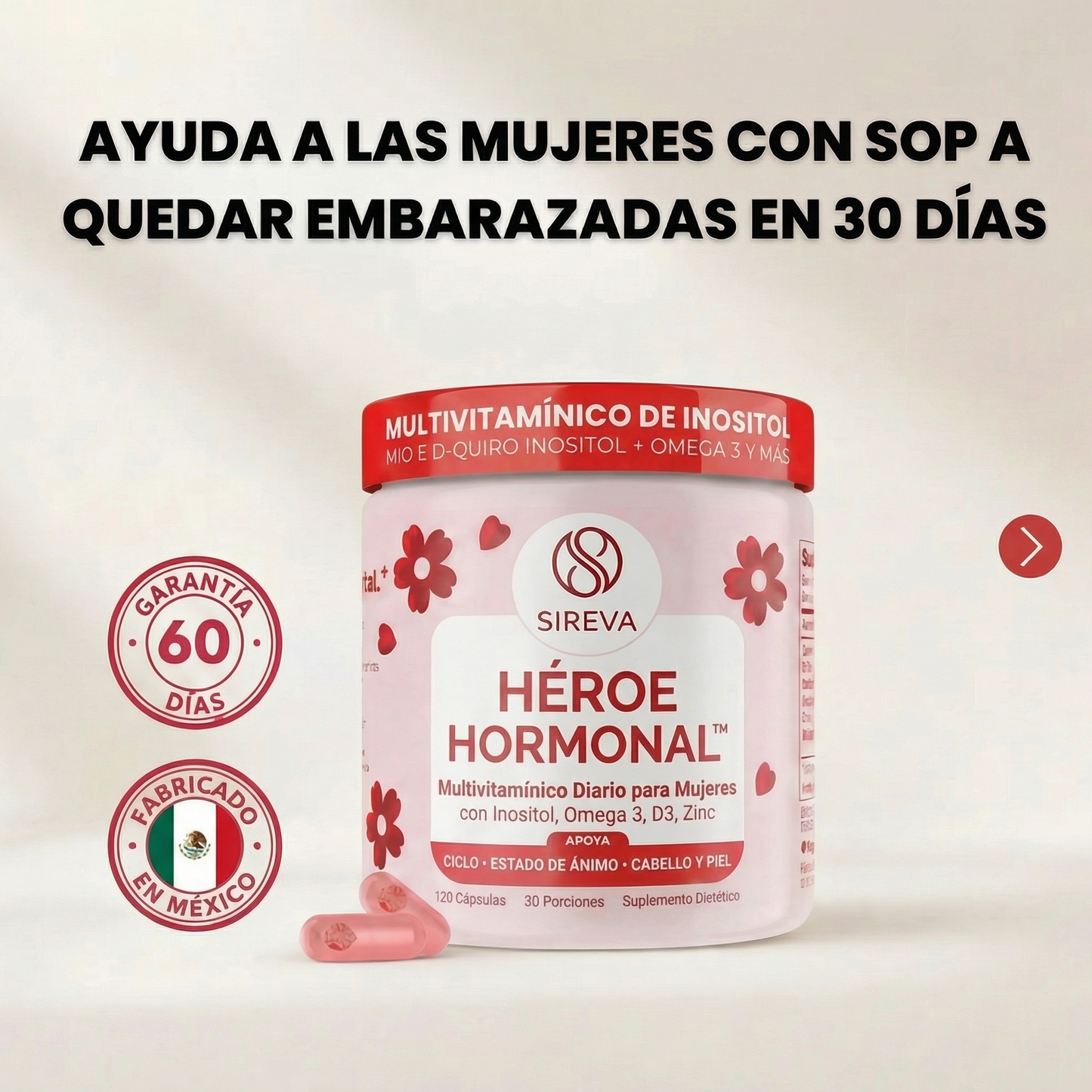 Sireva | Cápsulas de Embarazo